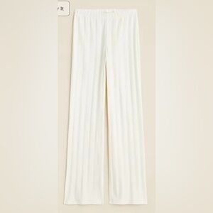 J. Crew Cream Pajama Pants